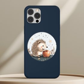 Sünös telefontok sötétkék színben