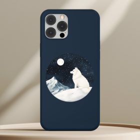 Szamojédes telefontok sötétkék színben