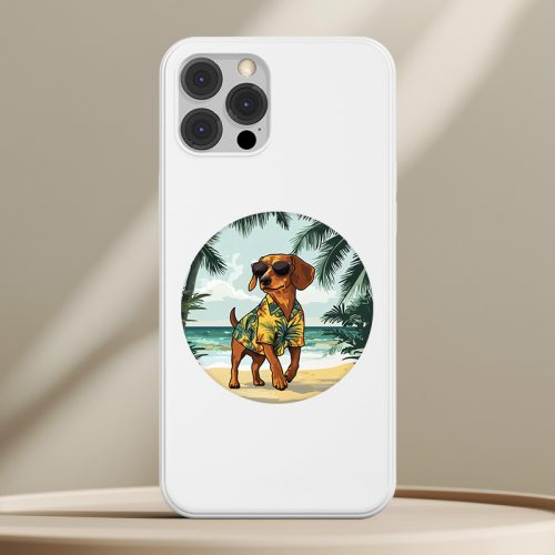 Tacskós telefontok fehér színben