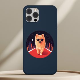 Törpespicces telefontok sötétkék színben