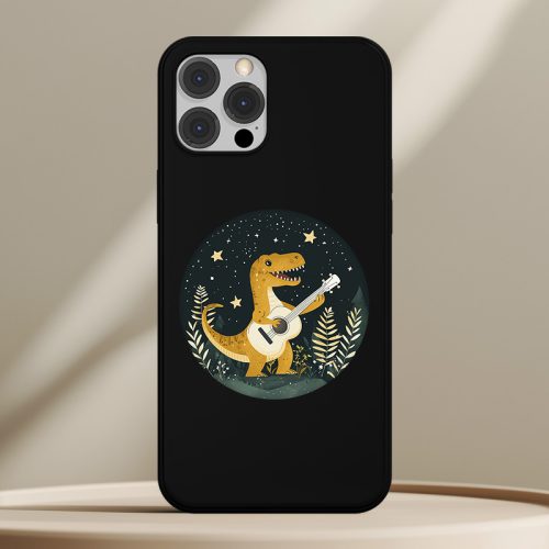 T-rexes telefontok fekete színben