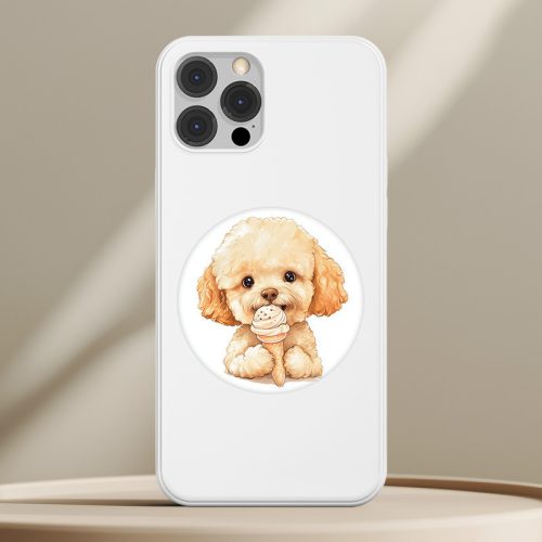 Uszkáros telefontok fehér színben