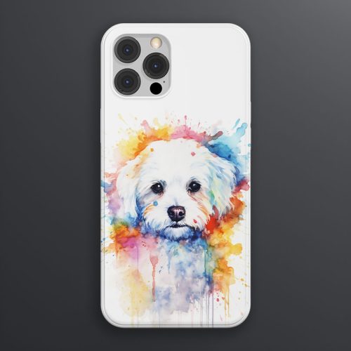 Bichon frisé mintás telefontok